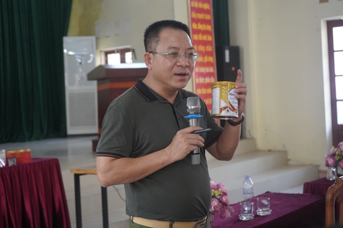 Thạc sĩ, Bác sĩ Nguyễn Thanh Tùng chia sẻ về sản phẩm Milk Codoca Hi Canxi tại huyện Việt Yên